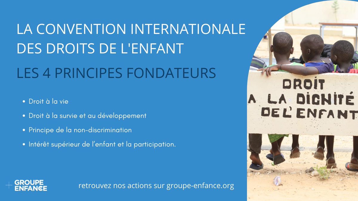 GroupeEnfance's tweet image. Qu&apos;est ce que la Convention Internationale Relative aux Droits de l&apos;Enfant #CIDE ? #GroupeEnfance