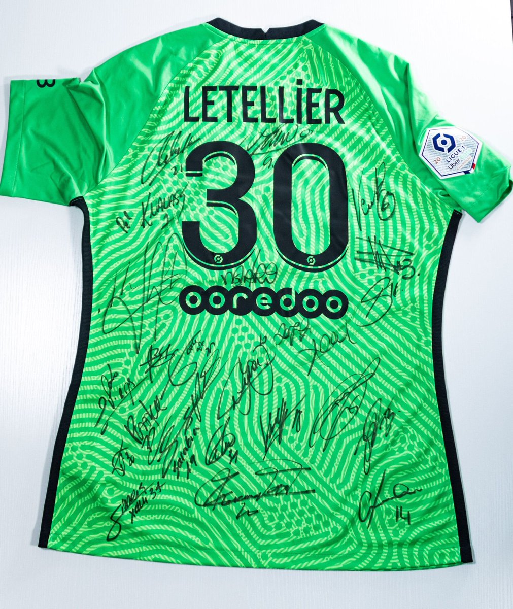 MAILLOT DU @PSG_inside floqué au nom de @alexandreletellier signé par la plupart des membres de l'équipe de la saison 2020/21
Mise à prix 10€

Vente 28 juin à 19h30
Inscription interencheres.com/meubles-objets…

Au profit des associations @lesartsconfondus et @autisme_etc94 @yvesromao