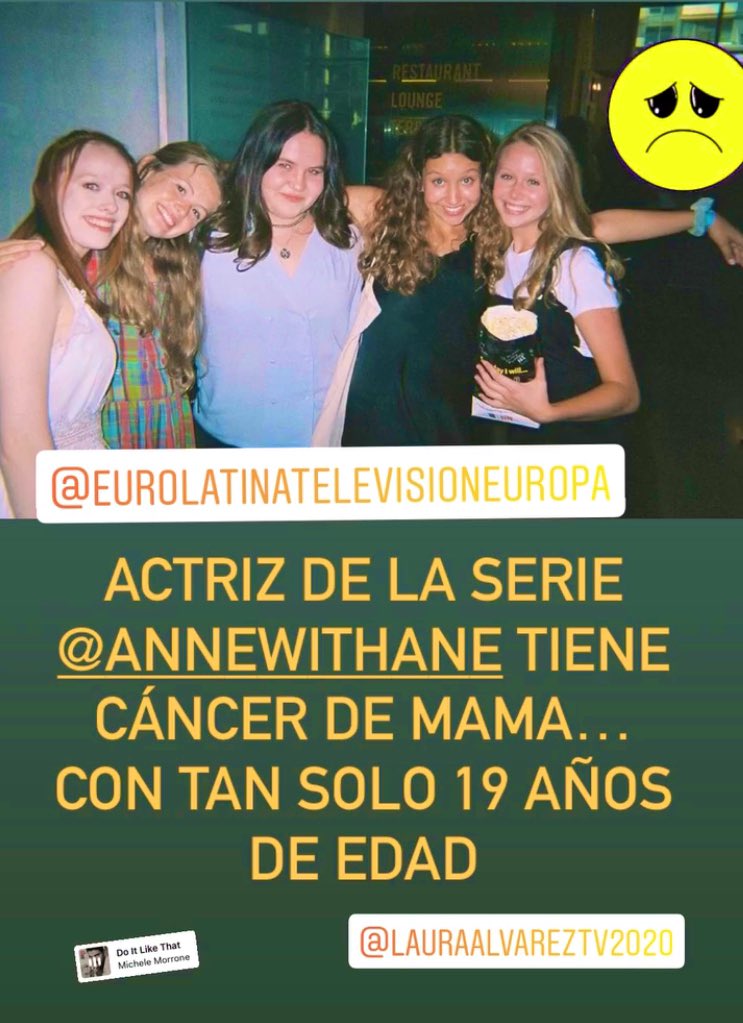 Actriz de la serie “Anne with and E” tiene cáncer, la información con Laura Álvarez desde Guanajuato México #AnneWithAnE #series #latinosenMadrid #eurolatinatv #espectaculos #show