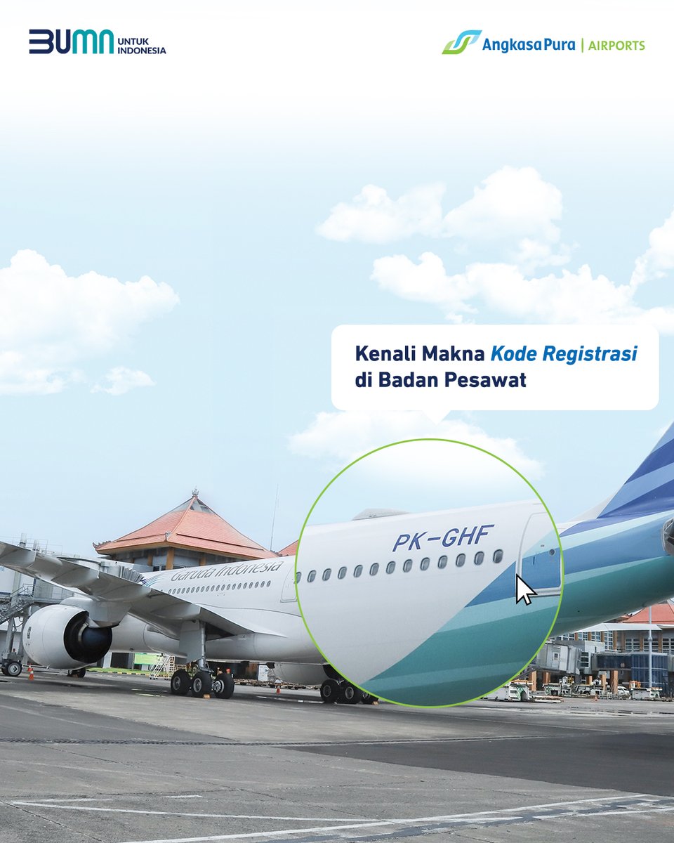 AP_Airports's tweet photo. #SahabatAP1, apakah kalian pernah memperhatikan kode yang ada di pesawat sebelum masuk ke dalamnya? Apakah kalian tau artinya? Jika belum, #adminAP1 mau jelasin ke kalian nih.
Selengkapnya: https://t.co/xe2o2DNy2T https://t.co/4YF8sp74Cz