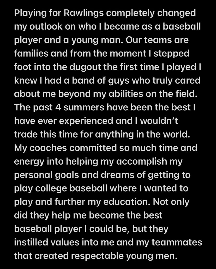 I remember when @willtobin_8 gave us his list of schools he was interested in. There were schools on there that I had no relationship w/ &amp; <a href="/PennBaseball/">Penn Baseball</a> was either at the top or near the top of his list! Somehow, someway it worked out! Tobe leaves for Penn this fall! What a kid!