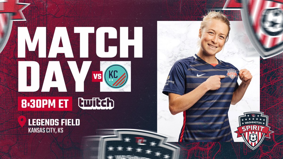 Match Day is here! Catch it tonight at 8:30pm ET on <a href="/Twitch/">Twitch</a>

#KCvWAS | #RiseUpDC