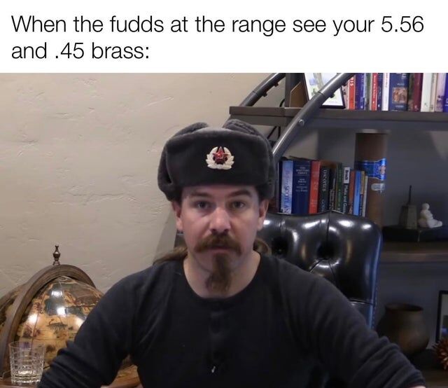 ARFCOMACTUAL's tweet photo. "OUR" brass.

#arfcom #brasscommies #fuddthings https://t.co/J4vyk5d7TY