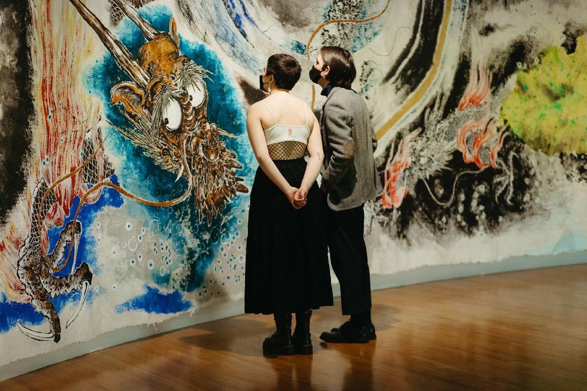 VanArtGallery's tweet photo. ☀️ Stay cool this weekend with a visit to the Gallery to immerse yourself in #SunXun: #MythologicalTime,” the first solo exhibition of Chinese artist’s work in Canada!
🎟Book your timed-entry tickets online at https://t.co/2AwL3YlYmB or drop in and book at the Admissions Desk. https://t.co/3SAJ3P5KYm