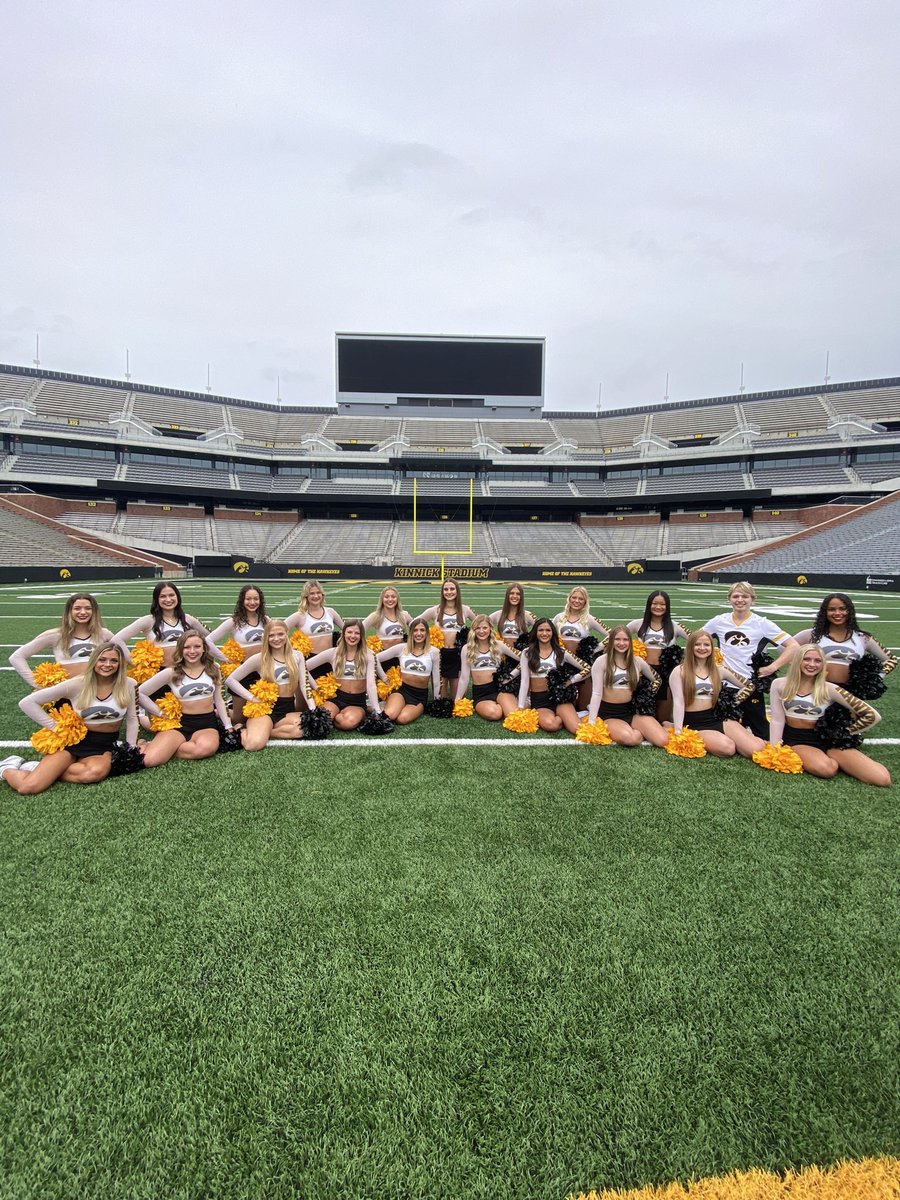 IowaDanceTeam's tweet photo. Your 2021-2022 IOWA DANCE TEAM! https://t.co/fC12RZZDuH