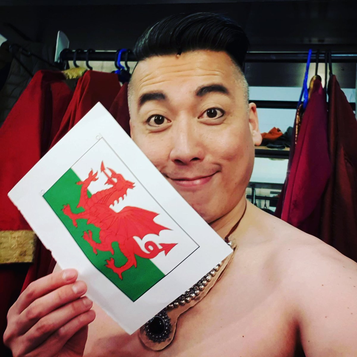 KokHwaLie's tweet photo. The knockout phase starts. Wales anyone? #euro2020 #wales #cymru #knockoutphase #euro2021 #wal #den #denmark #walden #denwal #theatre #actor #actorslife #workingactor https://t.co/D9gCRLXkt3