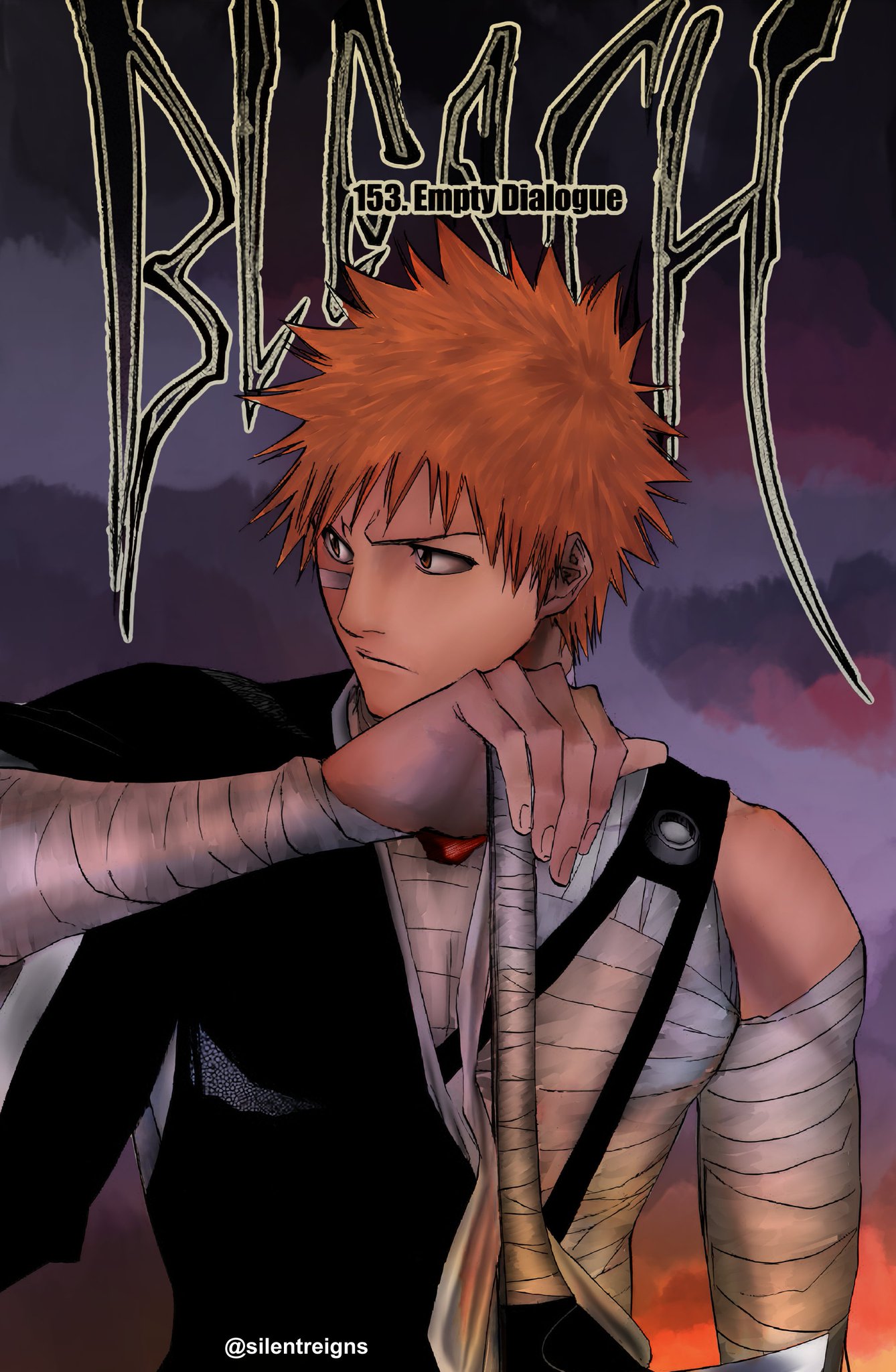 Happy birthday Tite Kubo! Here\s an Ichigo Kurosaki  coloring from chapter 153 of  