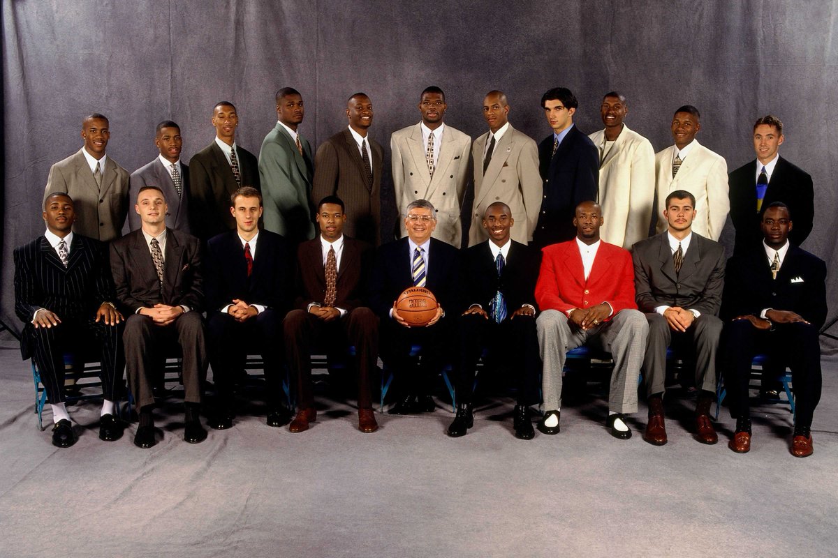 NBA's tweet photo. 25 years ago today… the 1996 #NBADraft! #ThatsGame https://t.co/GLIXO108ea