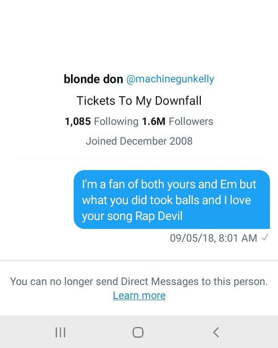 When you log into your older Twitter and find this gem sitting in your inbox...#blockedbyacelebritycheck<a href="/tag/fuckinghilarious"class="tags"><span>#fuckinghilarious</span></a><a href="/tag/blockedbyacelebritycheck"class="tags"><span>#blockedbyacelebritycheck</span></a><a href="/tag/blockedbymgk"class="tags"><span>#blockedbymgk</span></a>