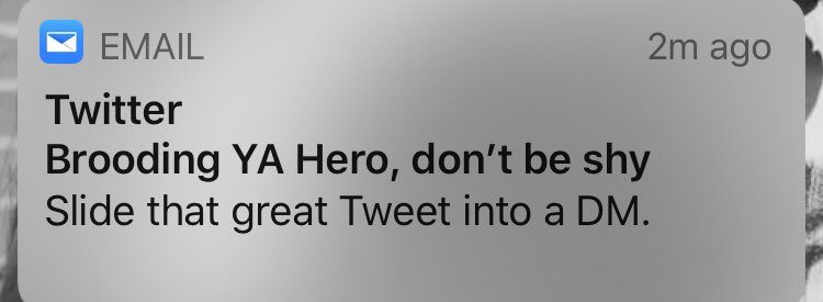 Brooding YA Hero tweet media