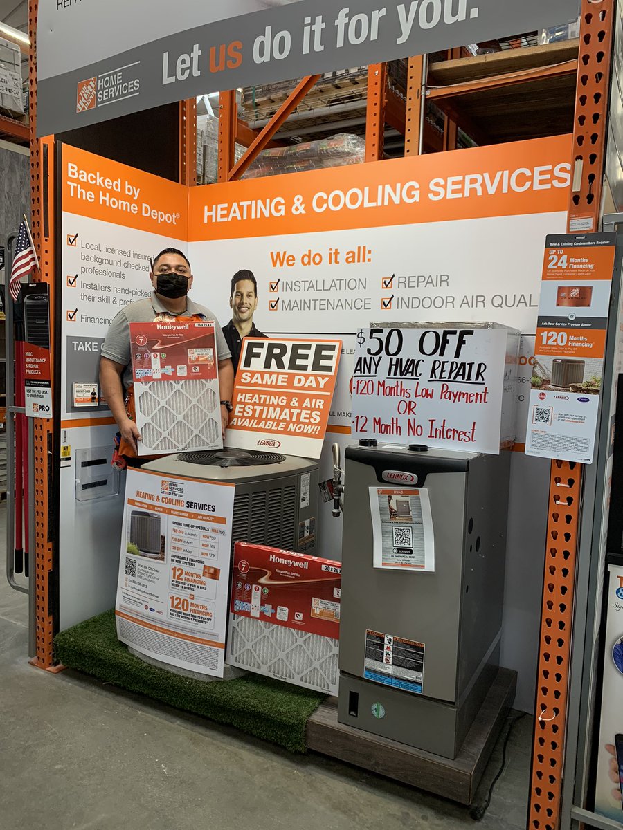 THD_Fee's tweet image. It’s a hot one out there. It’s only going to get hotter. Make sure you have you HVAC system running. Also come in to see Alex and Hector for you carpet installation needs.@downeypackerfan @DennisTaylorHD @SilverFoxTHD @YoAleman_THD @Rob_HDnights @HD_Watts @AshleyBotts4