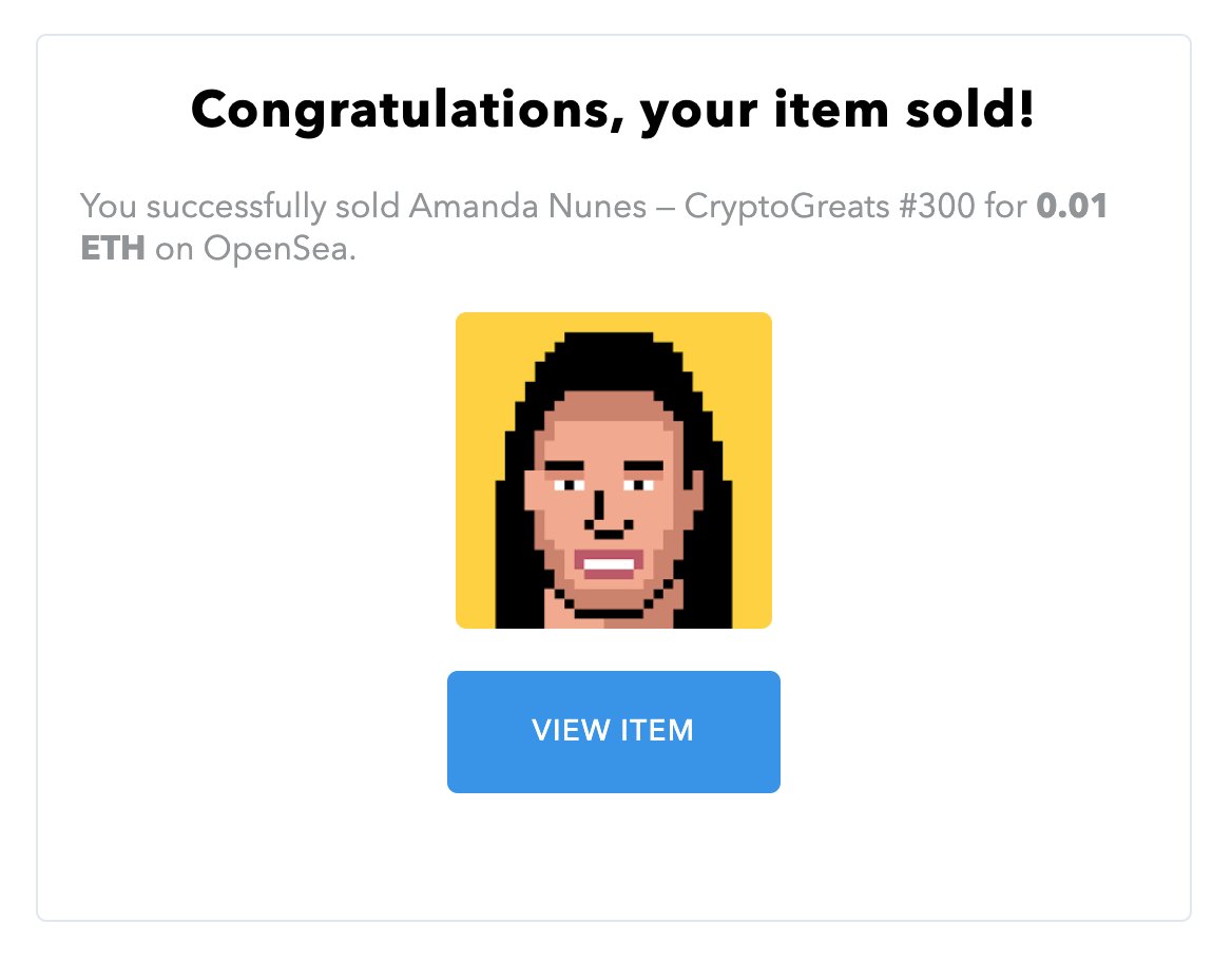 Thank you to an anonymous buyer for picking up Amanda Nunes, Joe Frazier and Michael Bisping!

Appreciate it! https://t.co/d7CeFPKtMs