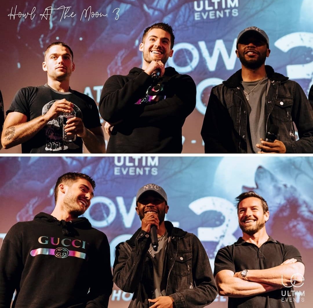 SprayberrysFR's tweet photo. Ultim Events ont posté cette photo souvenir de la cérémonie d'ouverture lors de la Howl At The Moon 3 🤗❤ 
#dylansprayberry #teenwolf #teenwolfcast #HATM3 https://t.co/5zM5daZ6Ha