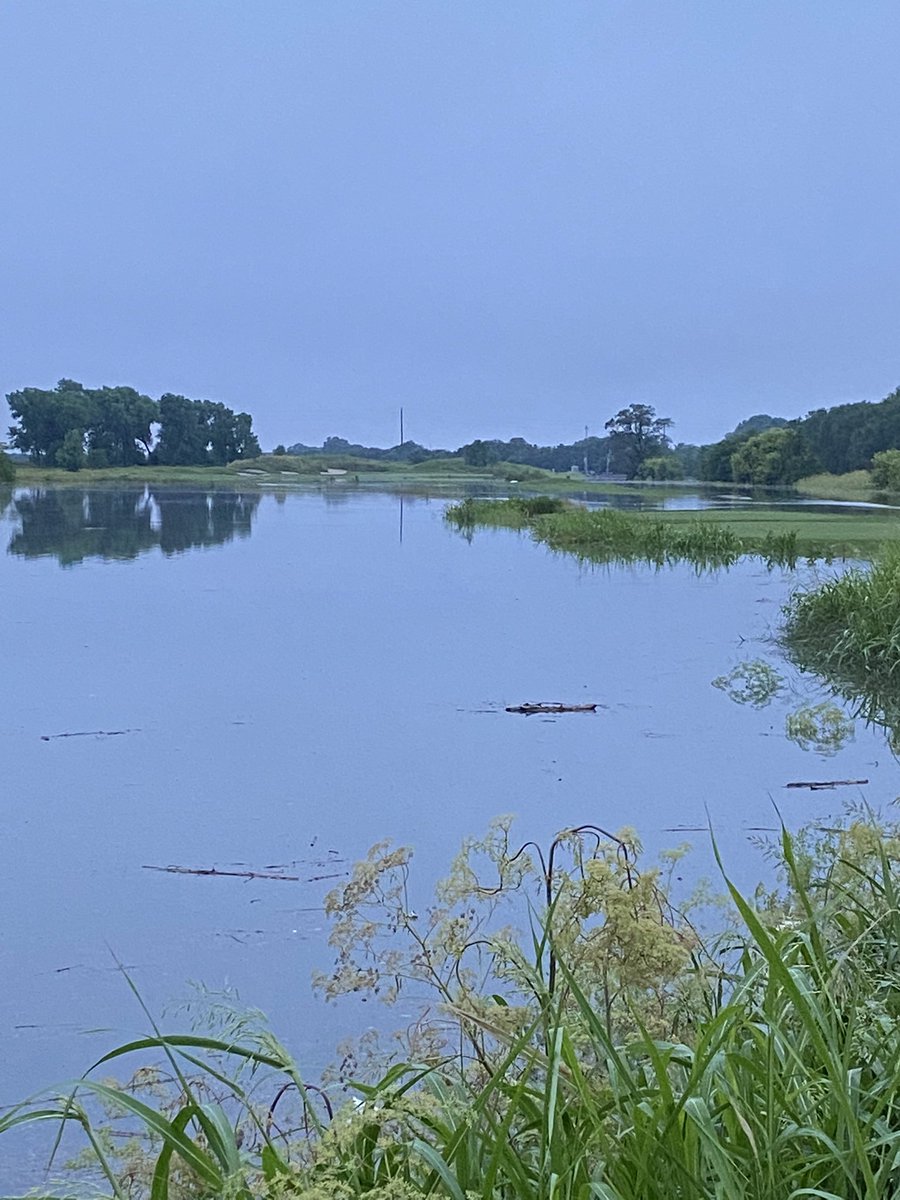 CaseyOld's tweet photo. Mother nature is an amazing spectacle sometimes. I wish it would be amazing some place other besides Newton two of the last three years. #FloodedOut https://t.co/Q3PVHnLgfV