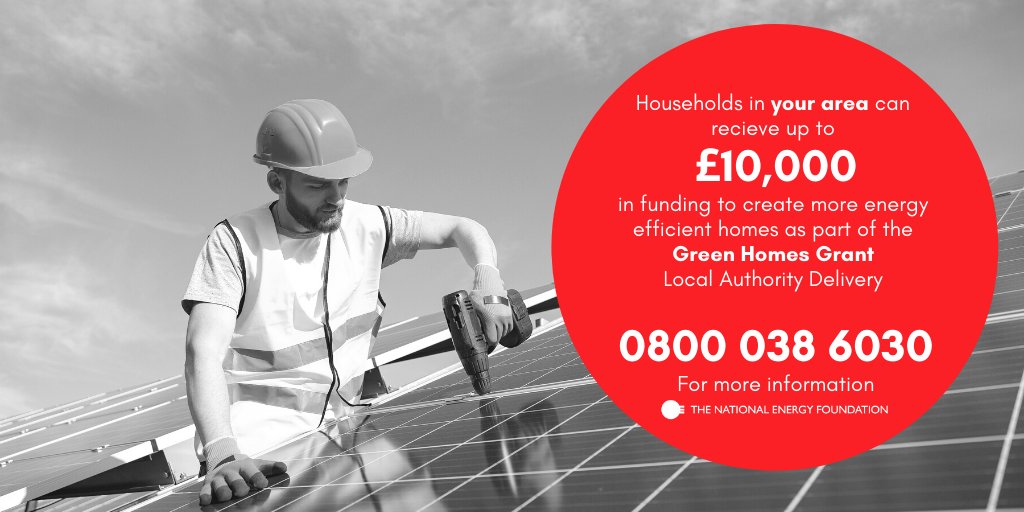 .@TheNEF are helping residents access funding to make their homes more energy efficient as part of the #GreenHomesGrant 🌡️ If you live in Watford, Buckinghamshire, Oxfordshire, Three Rivers or Hertsmere, call us to find out if you’re eligible bit.ly/3g265u3