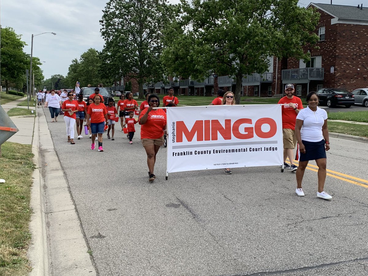 FraCoEngineerOH's tweet photo. WABA - Westland Area Business Association: Great to see so many friends participating in today’s classic parade! #RoadsBridgesAndJustice! https://t.co/uzgpuauFF6