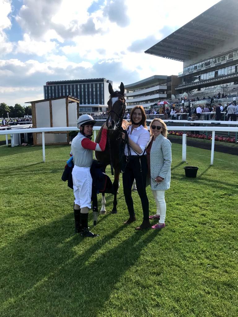 Winner of the Get Hugh Taylor's Tips On attheraces.com <a href="/BritishEBF/">British EBF</a> Restricted Maiden Fillies' Stakes, Philly Eagles 👏👏 This win has given Alice Haynes her first two year old winner 🥇