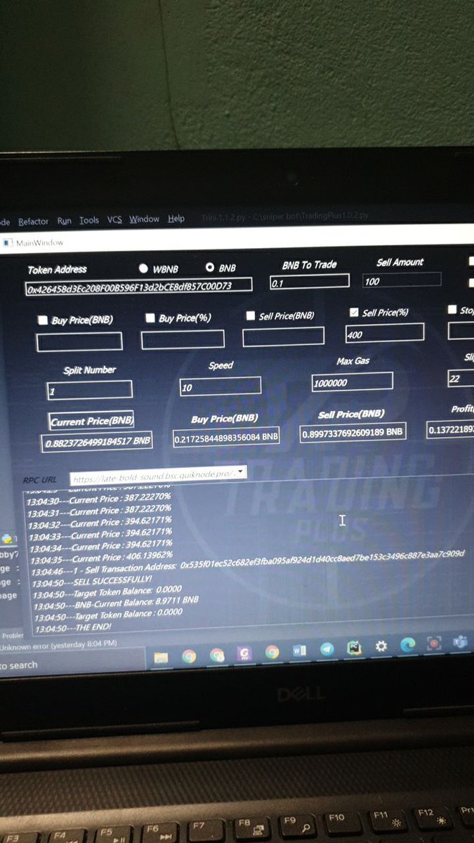 FinanceTrini's tweet photo. Easy 4x Sell on $chomp coin. https://t.co/FIP1gzKhnu