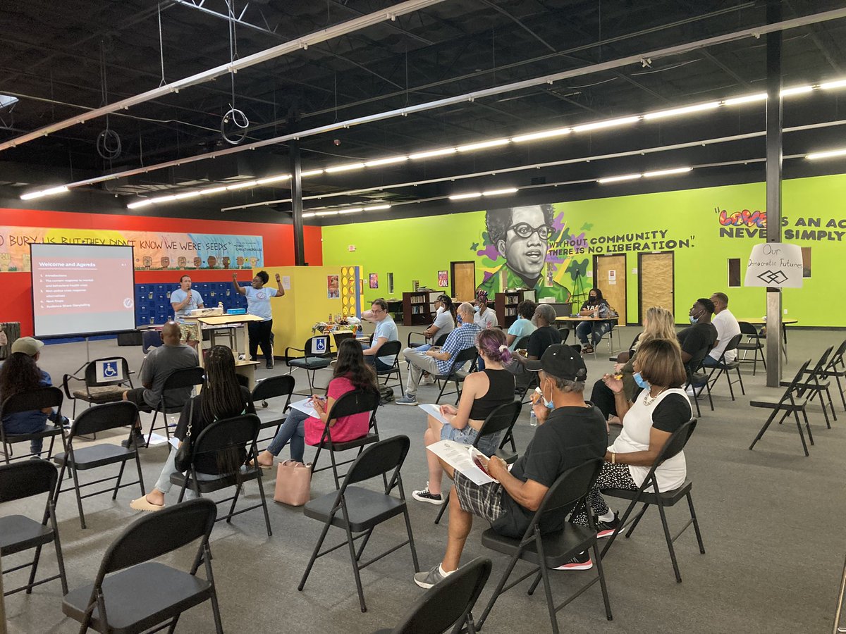 OPPRCNOLA's tweet image. We’re here in District E talking to community members about why we need #HelpNotHandcuffs