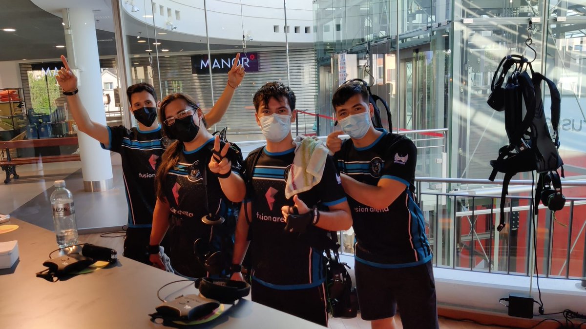 Our two #VirtualReality teams will play the LB-finals in 5 min! <a href="/FusionArena/">Fusion Arena</a>
@Showdown_VR

Babos Gaming⚔️Babos United

Be sure to support both!😎
GL &amp; HF💪