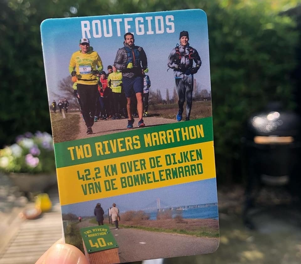 Vanmorgen vond de officiële opening plaats van het Two Rivers Marathon Parcours. De route van 42 kilometer gaat over de prachtige Bommelerwaardse Maas- en Waaldijken. De route is permanent gemarkeerd; het parcours is dus altijd open! Meer info: maasdriel.nl