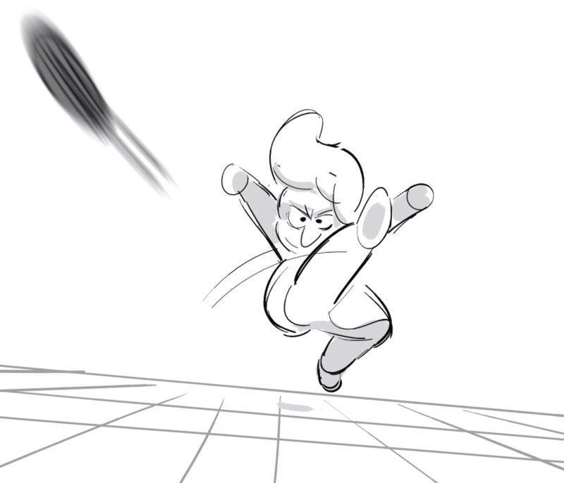 tekkoman1's tweet photo. Daniela Paguro showing how its done.  POW!  #lucawatchparty #Luca #storyboards https://t.co/c3xeMPasko