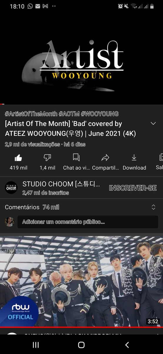 Kanashiro_min's tweet photo. Tinha  parado os print pq estava em faxina mas a stream continua 
#FIGHTINY #CHOICEXATINY 
• #홍중 - #우영 -  #민기 - #ATEEZ -  #에이티즈 • https://t.co/mgJapth3du
