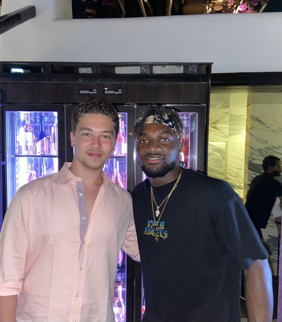 lacasex's tweet image. thank you gucci @asaintmaximin . Class on and off the pitch