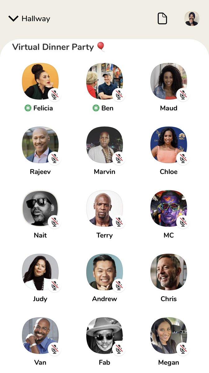 gssahni's tweet image. Not normal #Saturday #missing #VirtualDinner on @Clubhouse Cal @FeliciaHorowitz @bhorowitz @MCHammer @terrycrews @MarvinKWhite @NaithanJones @pmarca @rvenkayya @JorgeCondeBio @JudySmith_ @soccolich @DrueKataoka @MeiMeiFox @draditinerurkar @andrewchen @FADIA @smc90 #BounceBack