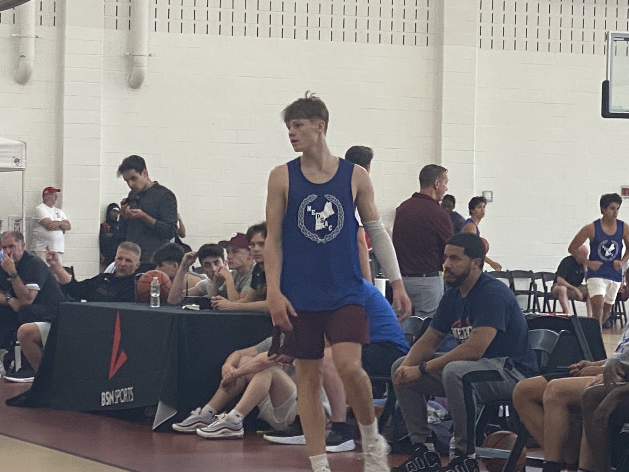 Jeff Goodman One Kid I Absolutely Loved Watching Today Northfield Mount Hermon Point Guard Rowan Brumbaugh Tough Poised Seemingly Makes Every Right Decision With The Ball In His Hands Gets