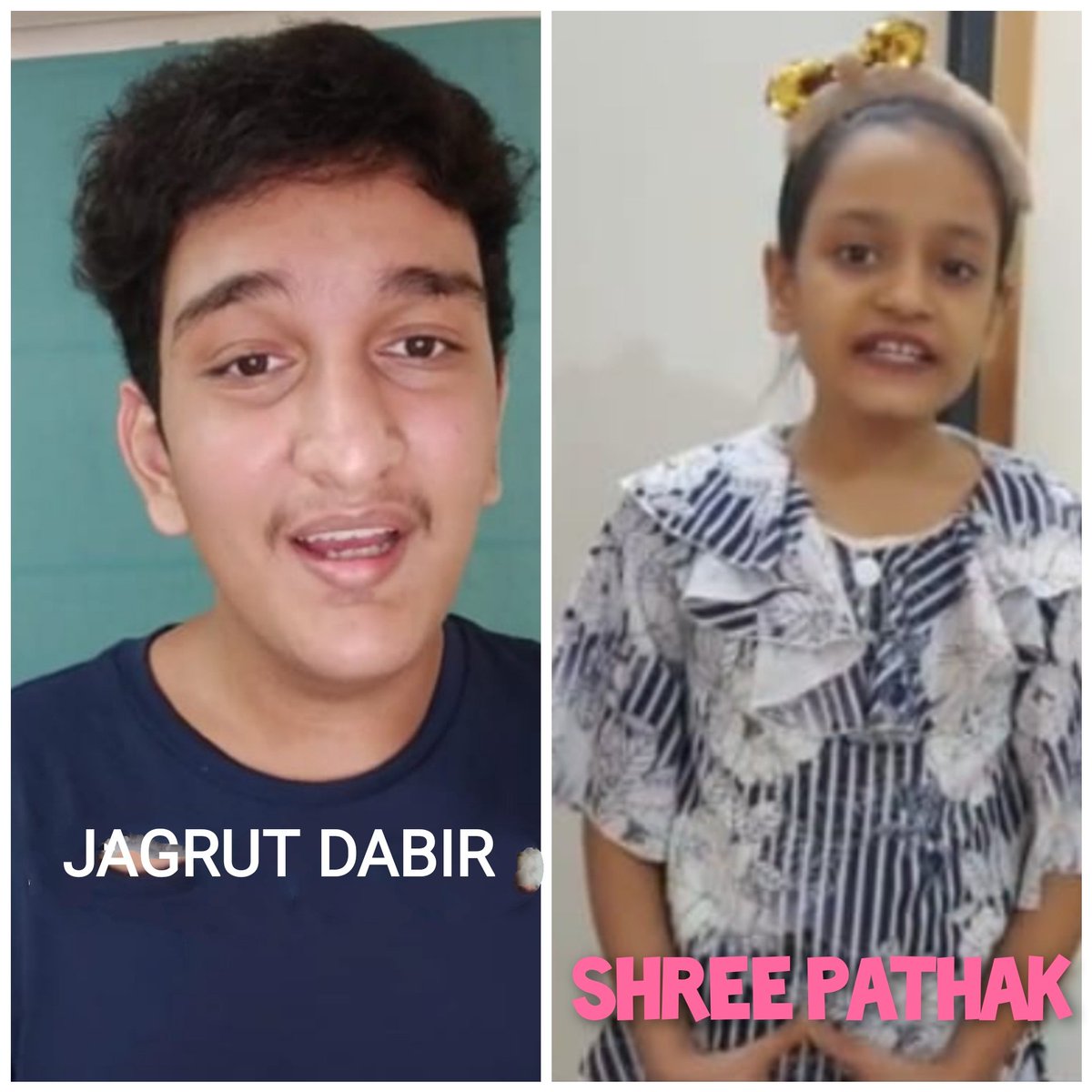 New Era Senior Secondary School congratulates Mr. Jagrut Dabir XII Humanities, who stood 2nd (Cat. E) & Ms. Shree Pathak V, got Consolation prize (Category B) in online Karaoke Contest-21 organised by G.D.Goenka International School, Surat on 21st June, World Music Day. https://t.co/29oqRjdUjT