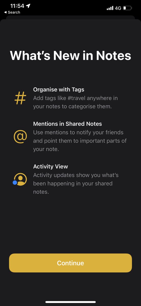 dhvanesh's tweet image. Tags and Mentions are added in Apple Notes app #iOS15 #iOS15beta2