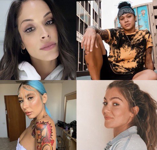 GamerVev's tweet photo. The final four males &amp; females of The Challenge: Spies, Lies, and Allies 🤮🤮🤮🤮🤮🤮🤮🤮 https://t.co/G8w4XMqIpg