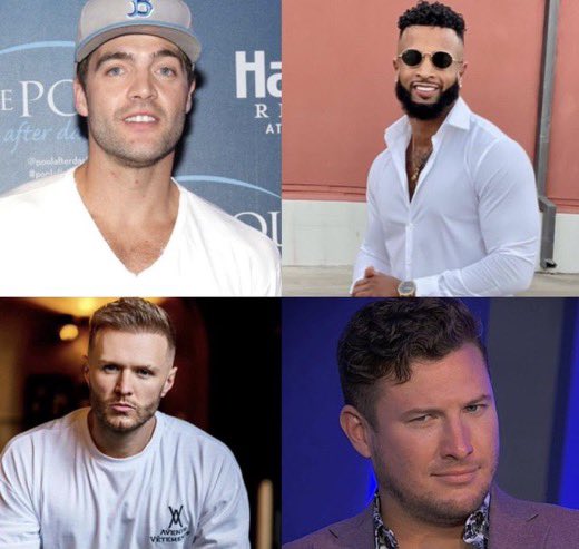 GamerVev's tweet photo. The final four males &amp; females of The Challenge: Spies, Lies, and Allies 🤮🤮🤮🤮🤮🤮🤮🤮 https://t.co/G8w4XMqIpg