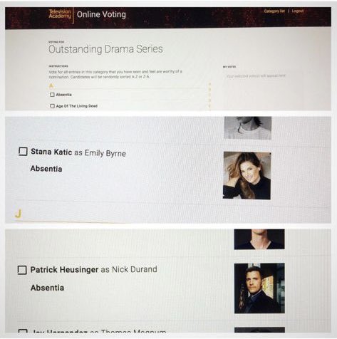 ItalyStanaKatic's tweet image. drstanakatic “Did a spit take when I found out about this. Always nice to be invited to the party. 🤓#FirstTimeForEverything
#TVAcademy #Emmys
#ABSENTIA 👁 @heusinger”

instagram.com/p/CQl9--Wrbvd/…