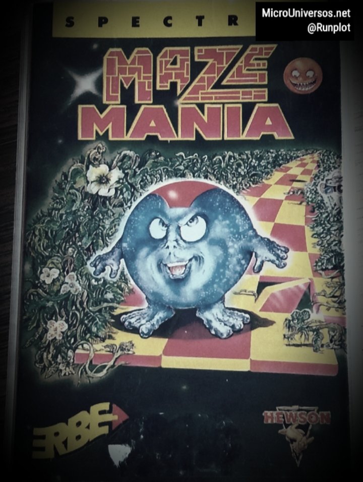 Runplot's tweet photo. @HewsonJoystick This is my #ZXSpectrum #Mazemania !!! Great game!!! Very colorful!!! #Retrogaming #Hewson 
@HewsonJoystick #retrogames https://t.co/ct79uLe1a0