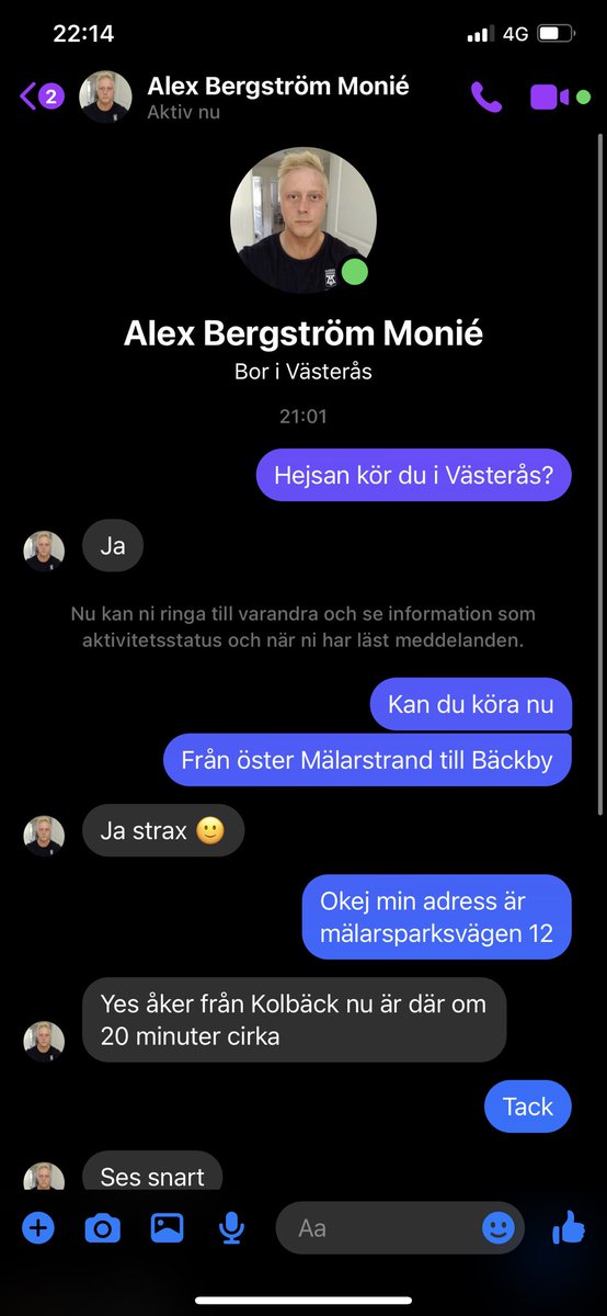 enkoppchai's tweet image. Igår åkte jag svart taxi för första gången och jag hade inget konsekvens tänk alls. TJEJER ÅK ALDRIG SVART TAXI
Kan även tillägga att jag sa till honom innan att jag är 18år sedan sökte jag upp han o han är en man på 28år
