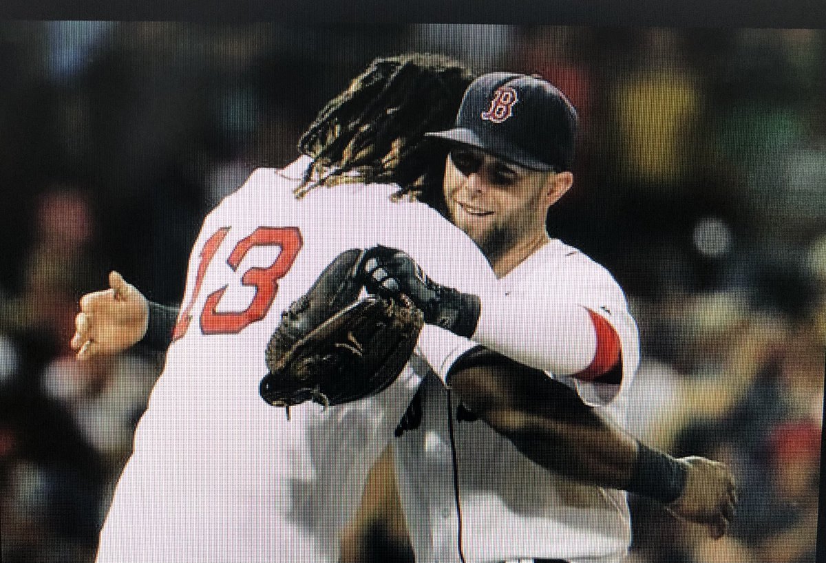 Love you Pedey, congratulations Capitán, celebrating you on your retirement, and everything that you mean to all of us at #RedSoxNation⚾️ #DP15 👏🏽🙏🏽⭐️❤️