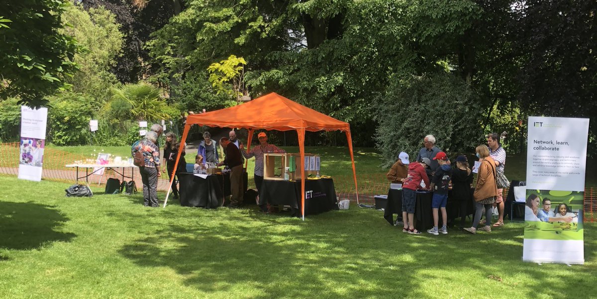 festivalofinnov's tweet photo. Thank you @TheIET Hereford & Worcester and @IMechE_Worcs for sponsoring and supporting #ScienceInPark today. #STEM fun for all the family. https://t.co/QKfliz6lkZ