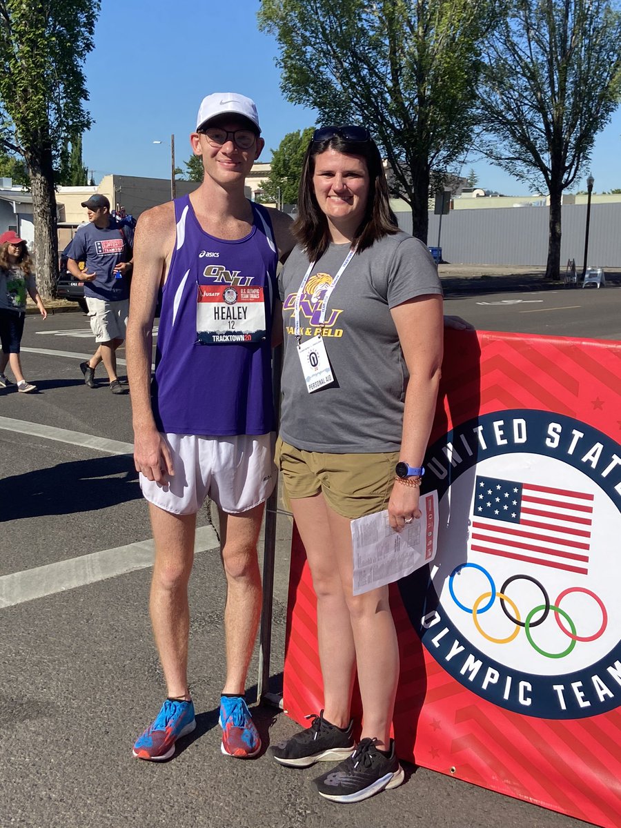 ONU_XCTF's tweet image. We are incredibly proud of Bricyn for the amazing effort he gave today at the US Olympic Trials!  Great effort and he finished 7th overall.  Loved seeing the ONU uniform on TV.