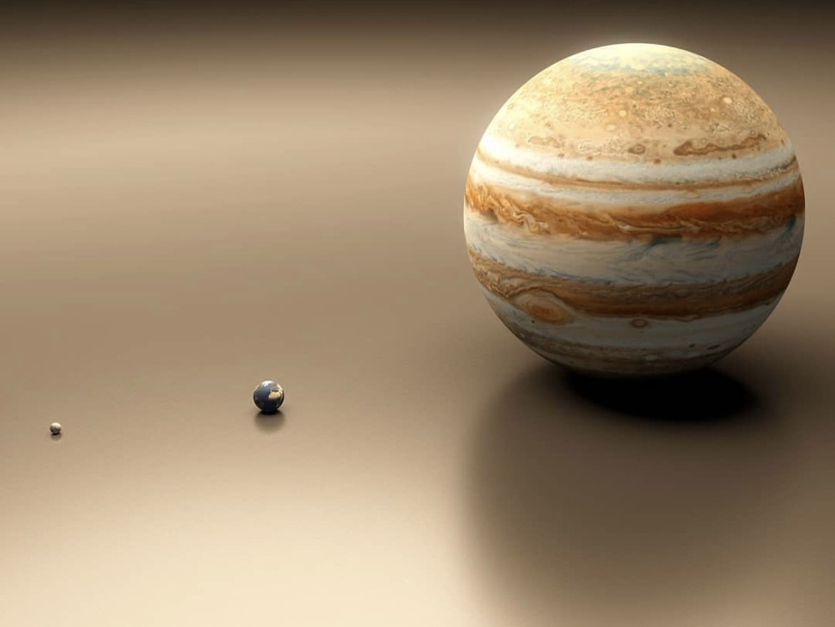 Jupiter's moon Io compared with Earth and the Moon | Flickr, image size:1170x878