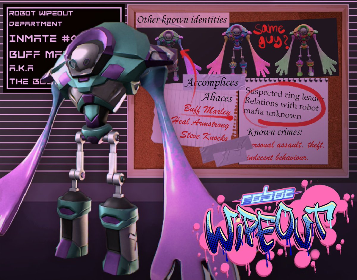 RobotWipeout's tweet photo. Meet the Ba....

We are currently experiencing some technical difficulties.

One of our prized robots has escaped containment. Be sure to avoid them as they are known to crush any arena figher with their large hands!

#RobotWipeout #game #action #Indiegame #indiedev #gamedev #UE4 https://t.co/UTRKqjUSkN