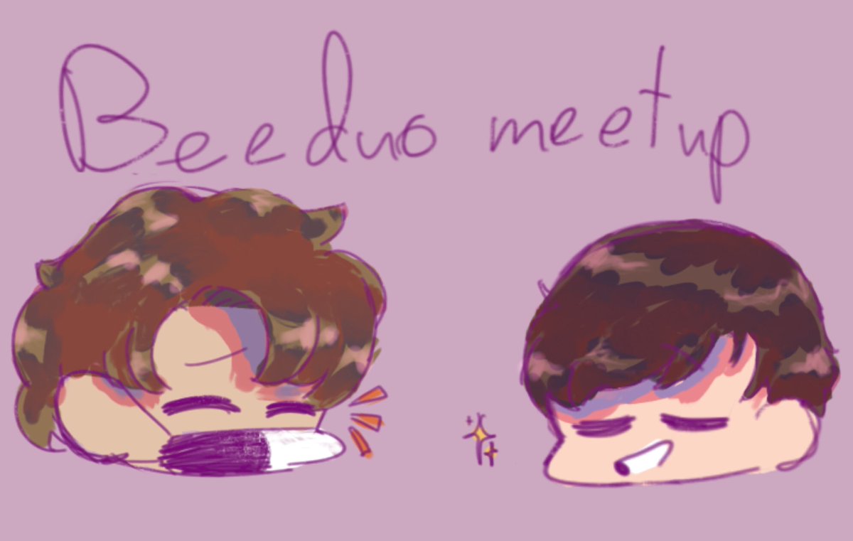 SstarrySkiess's tweet photo. They met up!!!

#beeduomeetup #beeduofanart #tubbofanart #ranbooart https://t.co/fAp1FkQKY4