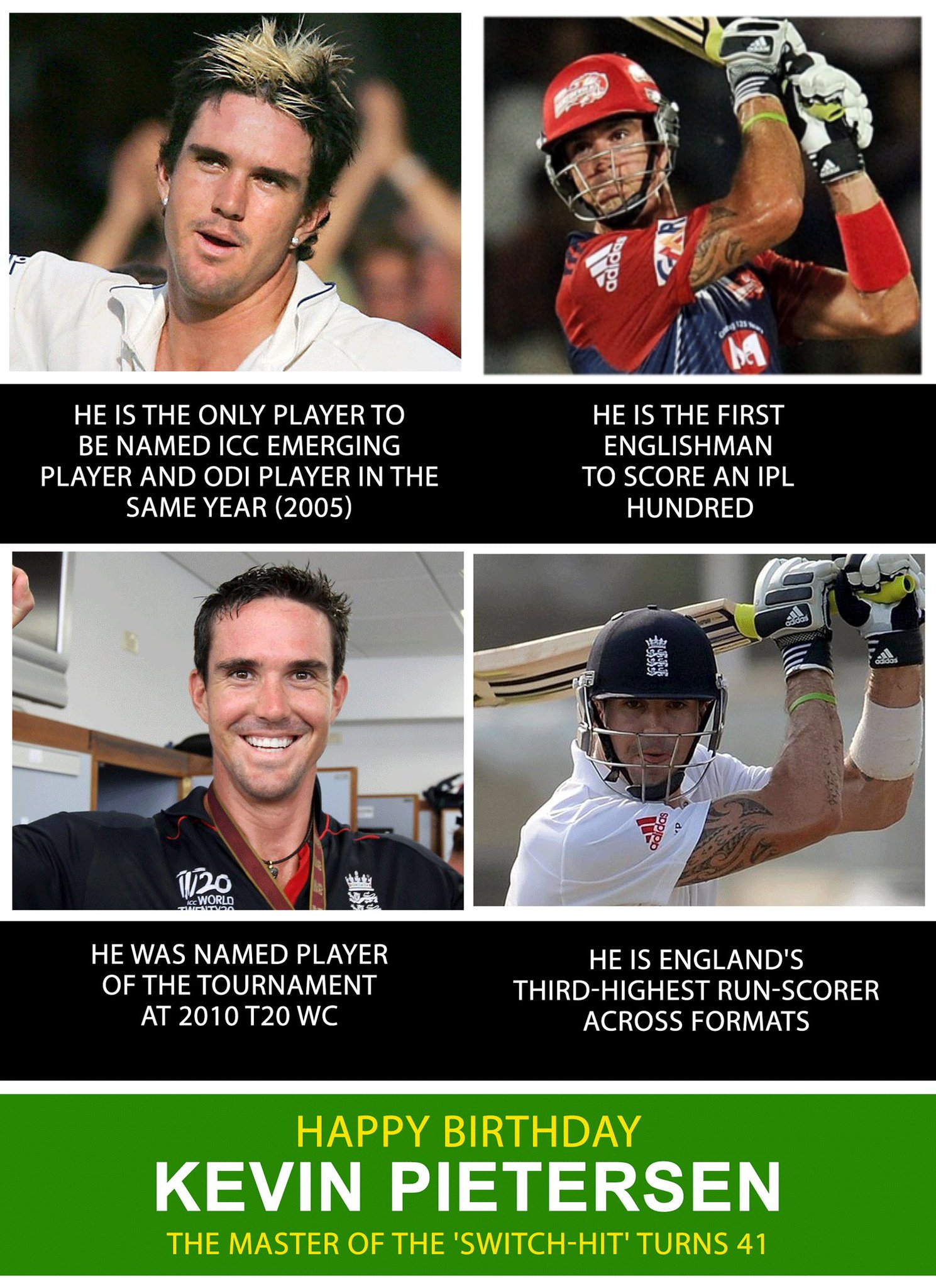 Happy Birthday Kevin Pietersen.   