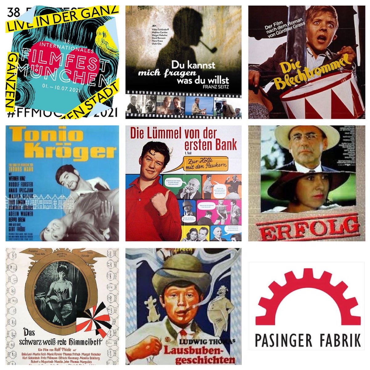PasingerF's tweet photo. Filmfest München @ Pasinger Fabrik
#filmfestival #filmfestmünchen #filmfestmüncheninpasing #pasingerfabrik #ebenböckhaus #sommerfestival #uraufführung #filminpasing https://t.co/g9cnJIab16