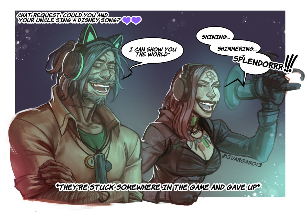 JVargas013's tweet image. Daniella invites her uncle to her stream ♥️⚙️🔪
#ResidentEvilVillage #REVillage #ResidentEvil #RE #Daniella  #Dimitrescu #KarlHeisenberg