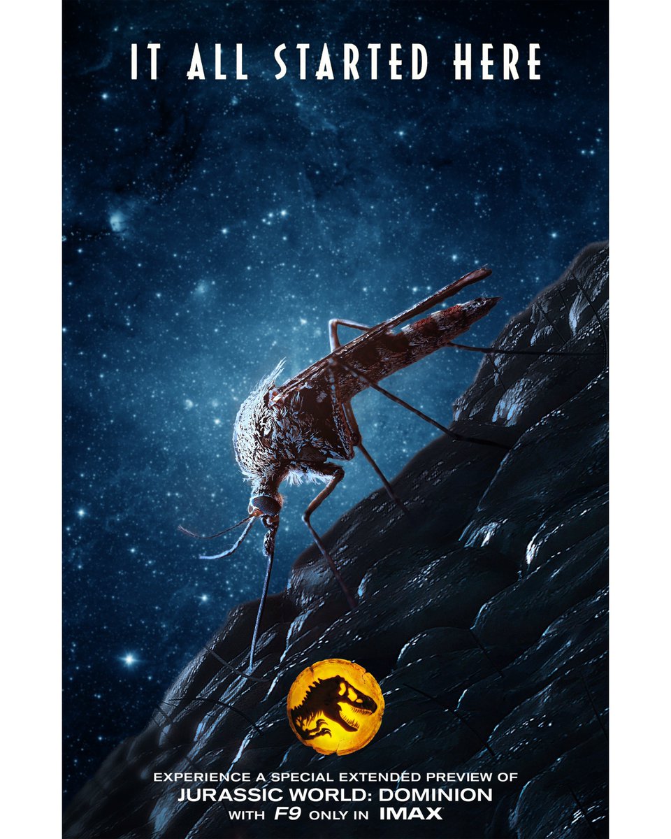 movieposterguy's tweet image. #26 of 30 - #JurassicWorldDominon teaser poster #NightVersion. I loved seeing the extended preview in @IMAX this week. The CGI was art, our beloved Tyrannosaurus Rex has never looked better. It really sets things up for a movie I’ve unknowing waited basically my entire life for!