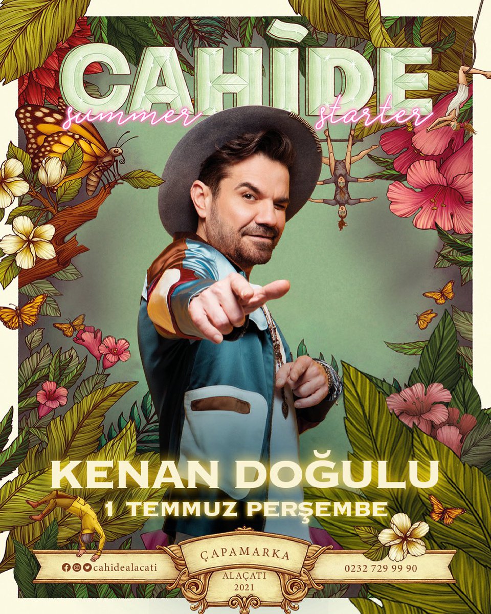 CapaMagVegan's tweet photo. Bir yıldır bu anın gelmesini bekliyoruz, bekliyorsunuz. ☀️

Size söz; her saniyesine değecek!
🎶 “Parti ‘Ken’ gelince başlasın” 🥳

Cahide Alaçatı, yaz sezonunu 1 Temmuz’da Kenan Doğulu’yla açıyor.  🕺🏽

@cahidealacati @kenandogulu ⚡️ https://t.co/ftCDq1AbMD