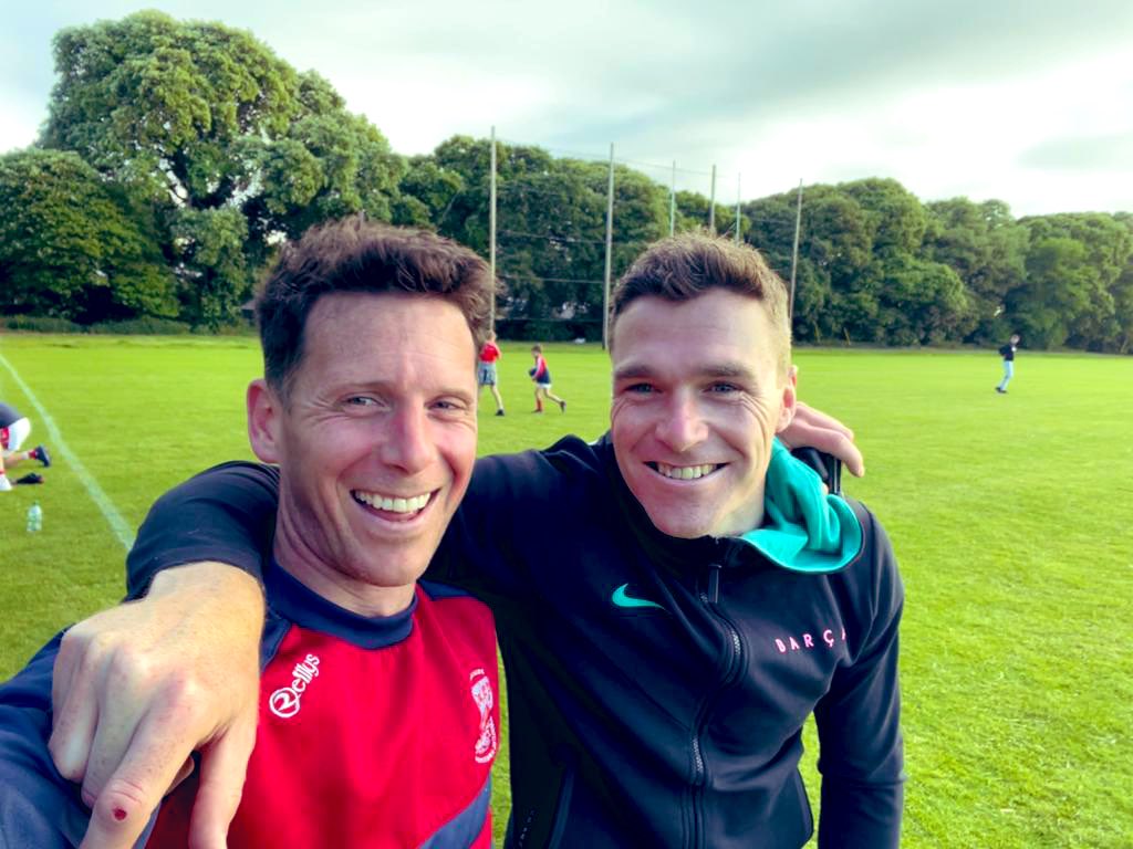 PaddyAMetis's tweet photo. Handling diabolical, fitness catastrophic &amp; kicked some beautiful wides too. Survived the first game back though… when they say “you never lose it” they’re lying.. 🙈 @FootballPod_GAA @StBrigidsGAA @ClontarfGAAClub #gaa https://t.co/UGdozBHZtj