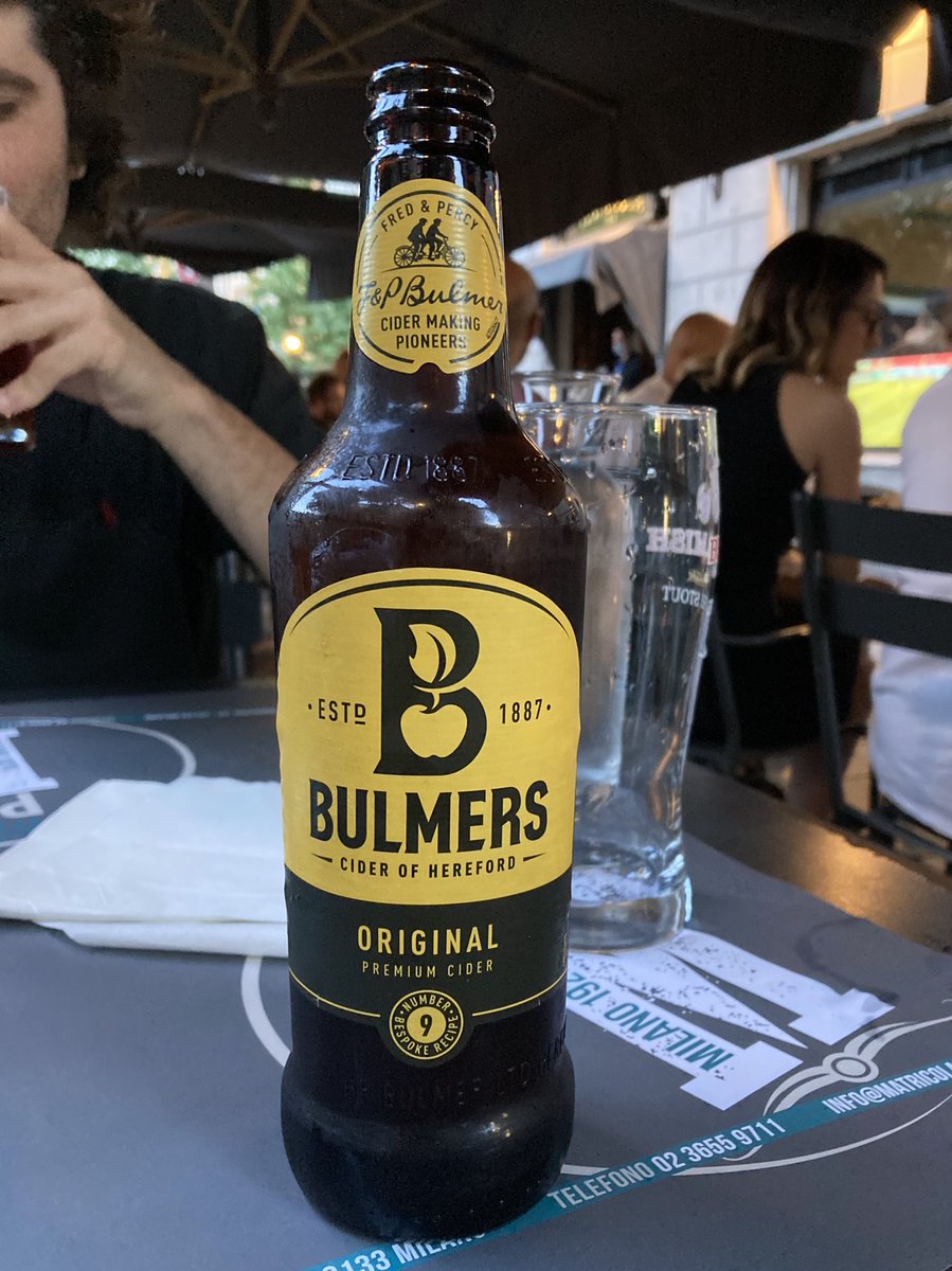 back on Twitter with the only eligible content <a href="/bulmerscider/">Bulmers Cider</a>